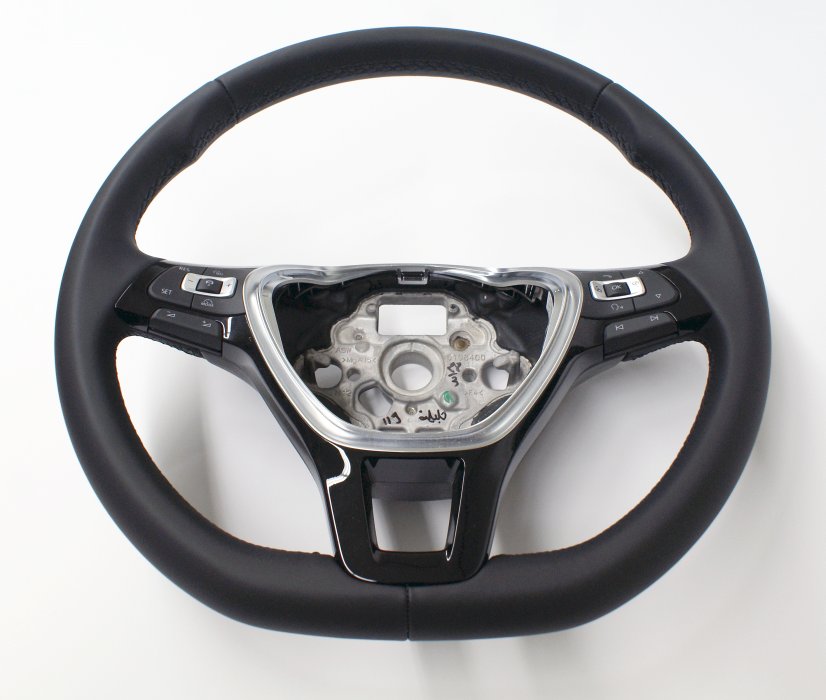 Car upholstery steering wheel